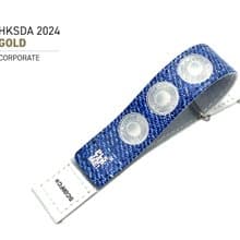 獲獎 SCANFC NFC 智能魔術貼錶帶(Denim printed)