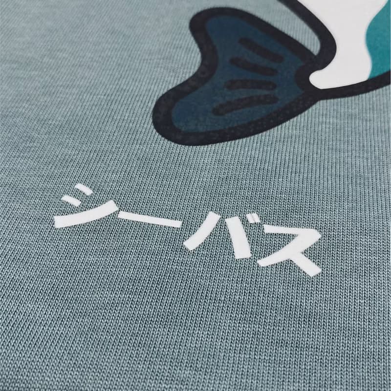 鱸魚 中性短袖T恤 8色男女同款 釣魚俱樂部