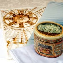 Mariinsky ballet theatre lacquer box Petersburg art Christmas Gift Wrapping