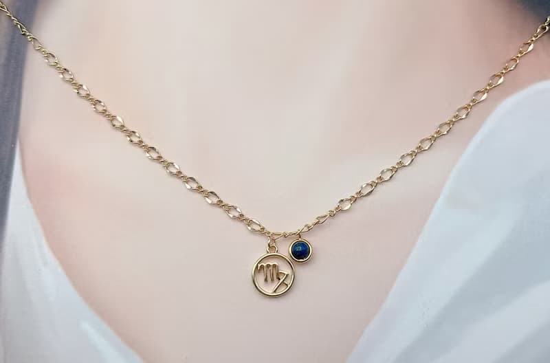 | 處女座 9月 | 青金石 生日石 保色 項鍊 戒指 幸運石 生日禮物