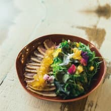 KOGA 許家陶器品 陶質六角中盤 (協興紅)