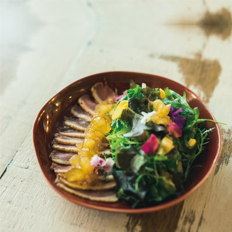 KOGA 許家陶器品 陶質六角中盤 (協興紅)