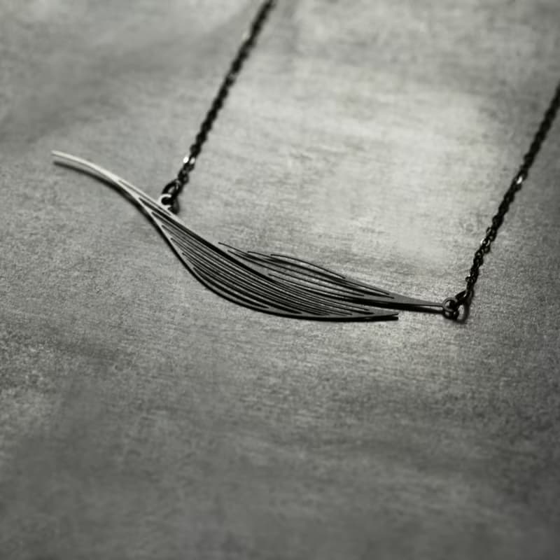 漣漪項鍊 醫療鋼不過敏