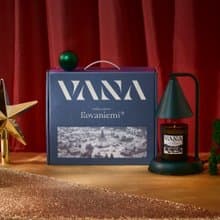 聖誕村幾何款香氛暖燈禮盒-森林綠 2款任選 享保固 可定時