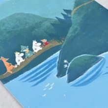 限時五折【Pinkoi x Moomin】麂皮瑜珈墊 現貨免運  | 正版授權