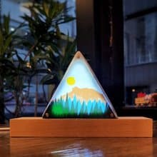 【擴香石燈箱】 香港獅子山 / 移民禮物 / 支持來圖訂製