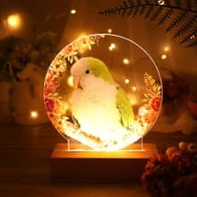 【M.U工坊】寵物小夜燈/訂製夜燈/書約夜燈/照片夜燈/壓克力夜燈