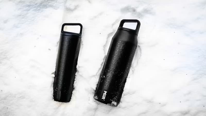 【限量聯名】 MiiR x Carryology  提把保溫瓶 32oz/946ml 武士黑
