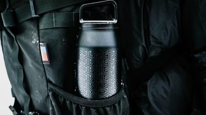 【限量聯名】 MiiR x Carryology  提把保溫瓶 32oz/946ml 武士黑