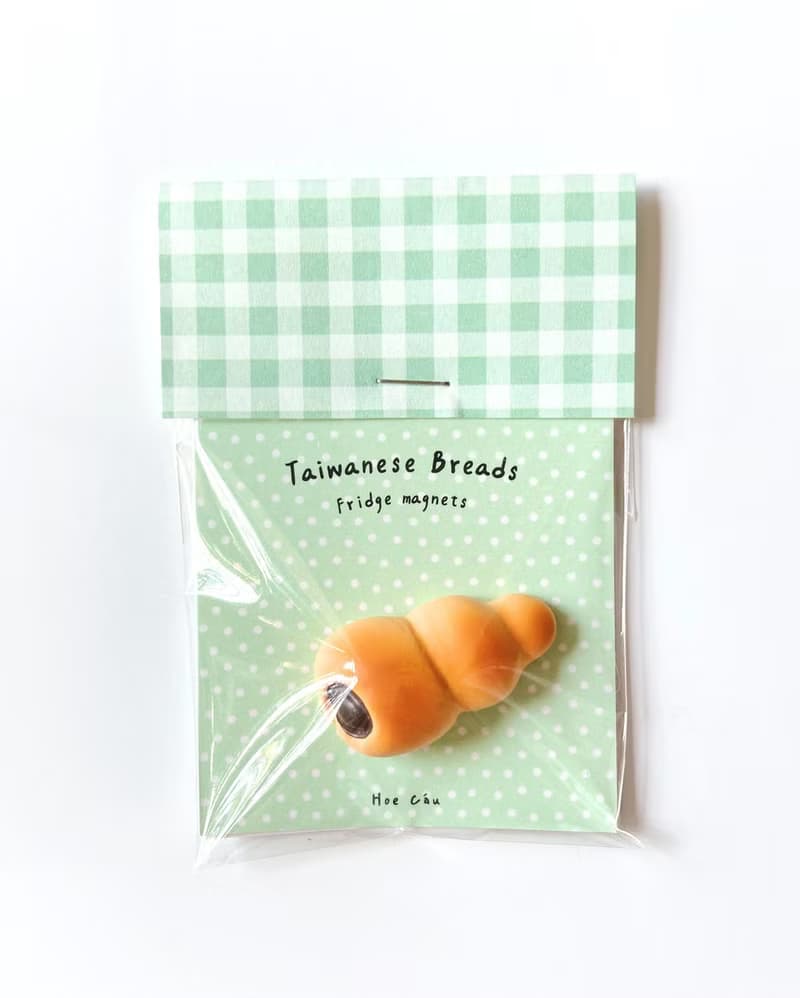 好麭台式麵包磁鐵 - 巧克力螺仔