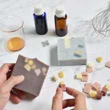 台北復古磨石子皂,手工皂課,冷製皂實作課, 2人開課,手作課