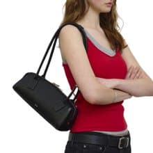 韓國製 MUR Flow 手袋/單肩包/手提袋 (Black)