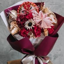 過年紅包/蛇年禮物/錢花花束/鈔票花束/有錢花/生日禮物/生日花束