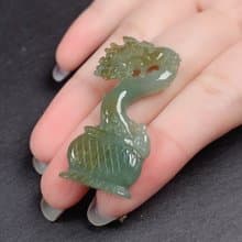 雙彩翡翠巧雕悟道 | 天然A貨翡翠 | 送禮