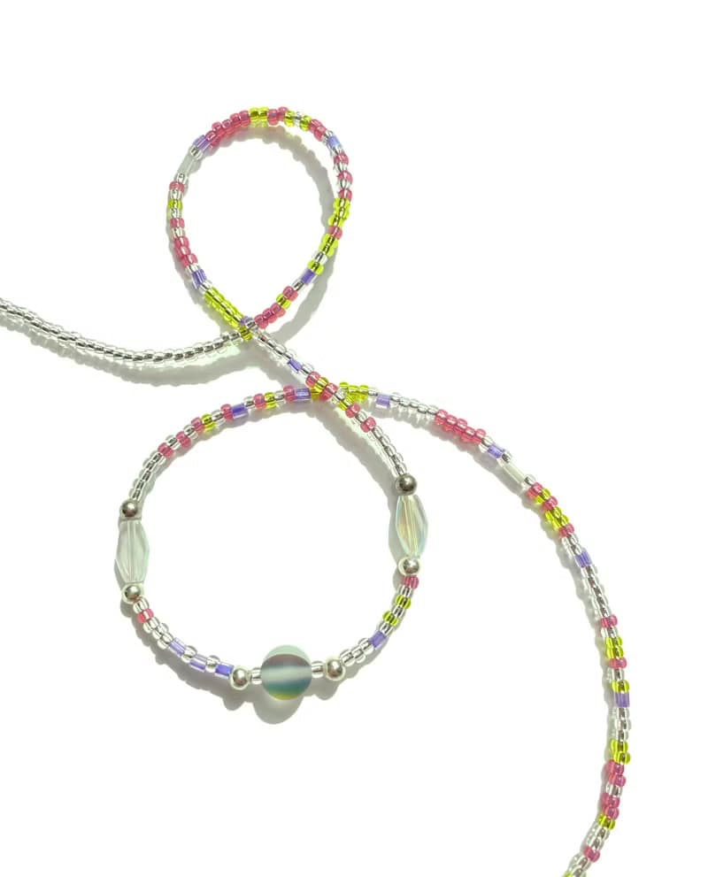 Fruit & Vegetable Collection - 016 Passion Fruit Silver Necklace