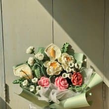 Bouquet of peony roses