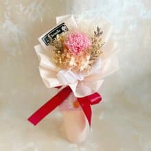 只限香港 母親節花束系列 尊貴媽媽 紅色 康乃馨 永生花 保鮮花