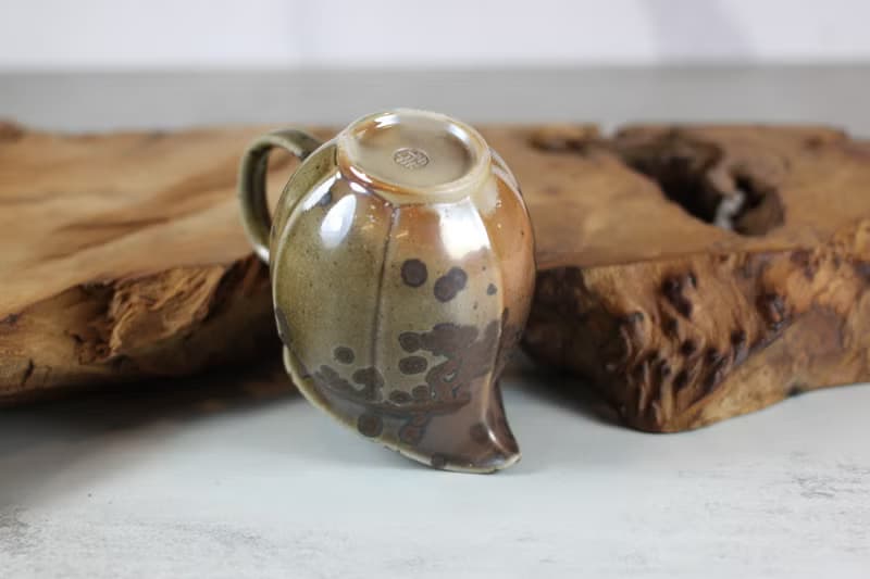 【送禮好物】天然落灰 柴燒茶海 公道杯 名家葉敏祥手作 180ml