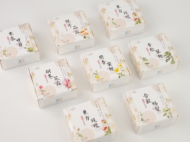 【She & Hers】玉蘭說-木瓜甘菊 手工皂 故宮聯名系列