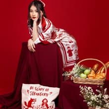 Little Red Riding Hood Outer Scarf
