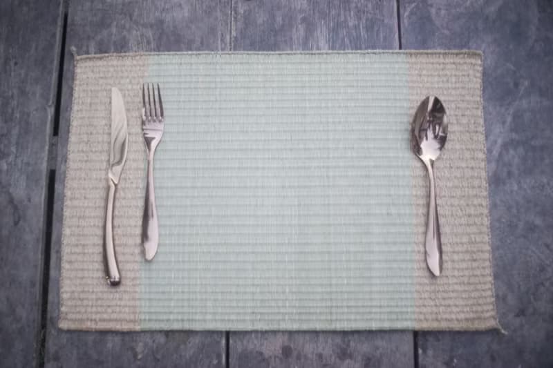 Set 2, Natural Housewarming Gifts, placemat, table mat, jute placemat, platemat