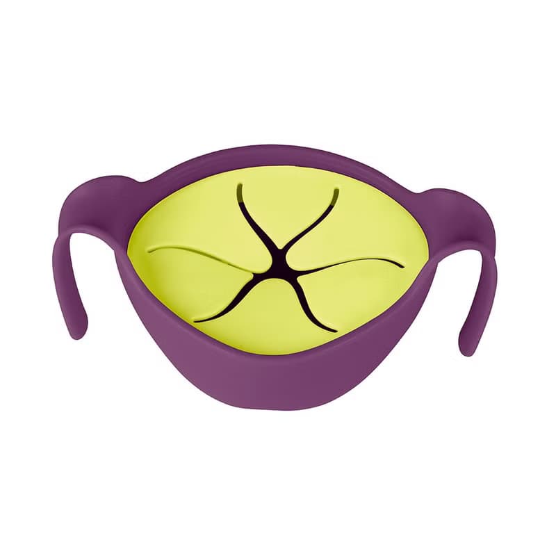 b.box 專利吸管三用碗(葡萄紫)