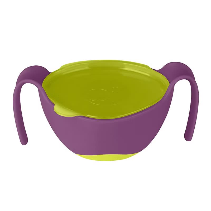 b.box 專利吸管三用碗(葡萄紫)