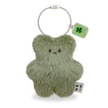 Mini wepi bear - greenery(10cm) /  handmade mini doll present key ring charm