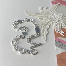 純銀手鍊 手作金工