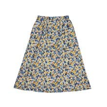 Women's Spring Blossom Skirt 女裝小碎花長裙 - 黃色