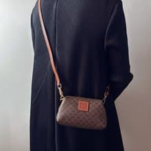 中古美品 Celine Macadam 小雲朵包 斜背包 隨身包 凱旋門