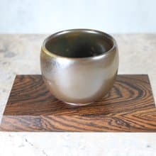 【母親節禮物】柴燒天目釉 純手拉坏 茶碗 名家葉敏祥手工作品