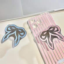 Sweetstore Supply原創可愛蝴蝶結鏡面鏡子手機氣囊支架
