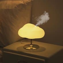 雲朵精油香氛水氧機 擴香 小夜燈 七彩燈光轉換