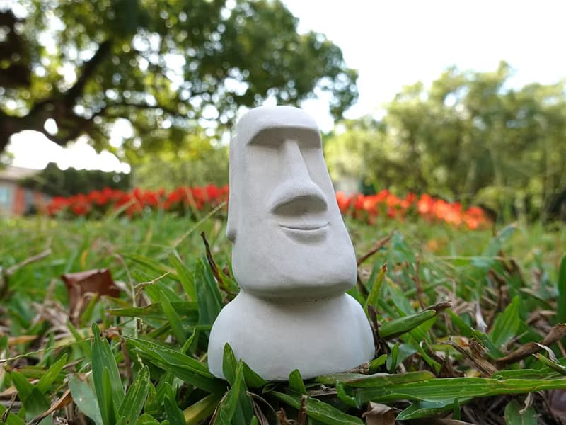 水泥摩艾 Moai－經典小摩艾 巨石像 復活節島