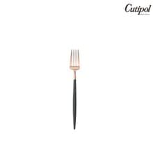 葡萄牙Cutipol GOA系列黑玫瑰金18.3cm點心叉