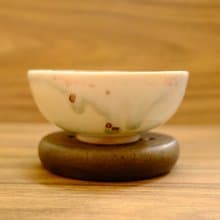 柴燒茶杯 - 落灰志野結晶茶杯 茶具 茶杯
