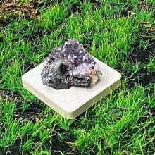 能量擺飾-天然原皮原礦紫晶簇 紫水晶 財運水晶 增智慧 快速出貨