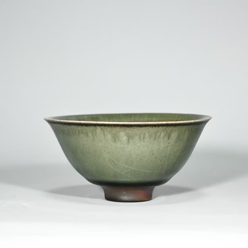 手作柴燒龍泉青瓷小茶碗LONG019