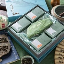 台灣茗饗曲 (台灣四季春茶 臺灣地圖造型茶磚 )