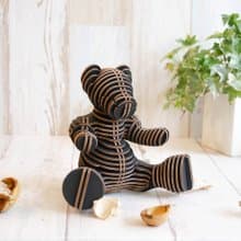 抱抱 熊 3D 手作 DIY 居家擺飾 黑色