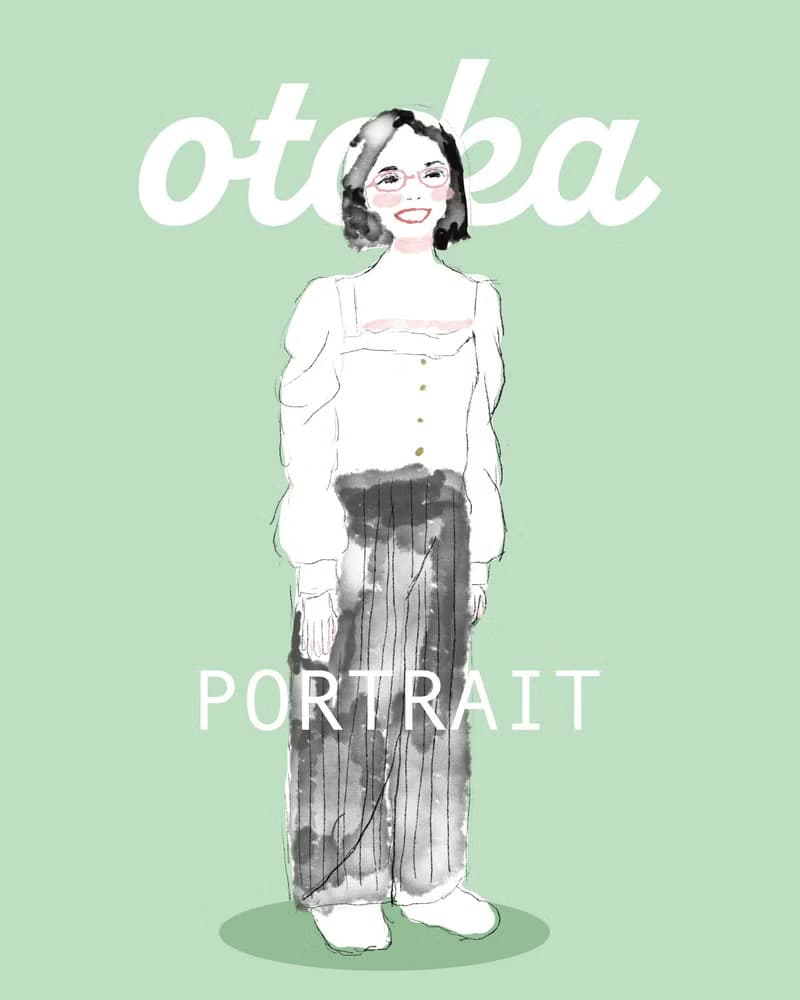 【數位】雑誌の表紙風似顔絵