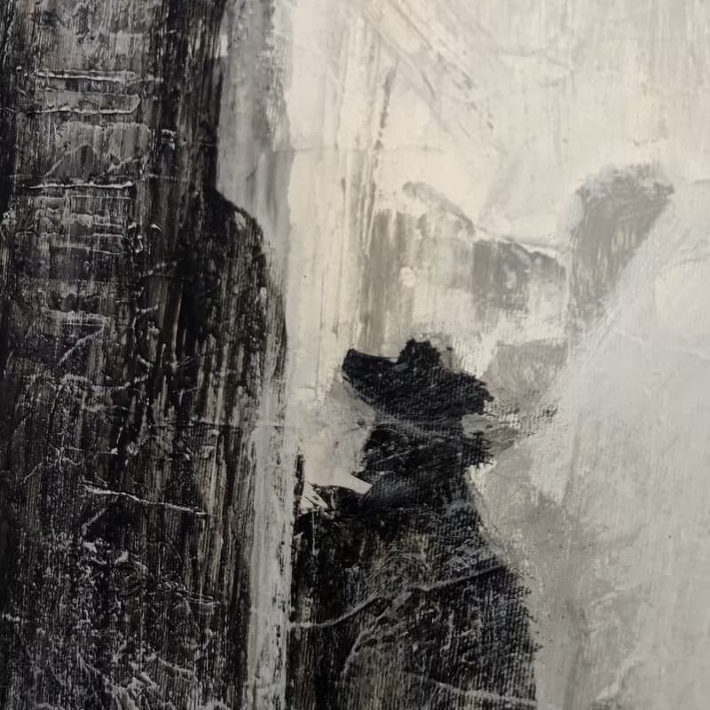Abstract Figurative Painting Minimalist Painting Modern Wall Art Home Decor