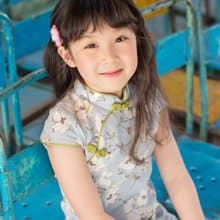 兒童旗袍 古風 四季款 梨花秋苑