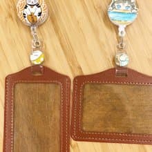 手作好禮 趣味伸縮扣環 卡套 悠遊卡證件套卡夾 票卡夾 伸縮拉環