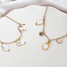 貓咪 Cat 手鍊 魚餅一隻熊聯名新款 生日禮物 交換禮物