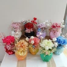 內湖 開運療癒永生母親節花禮DIY 六月暑假美學VIP企業課程文化幣