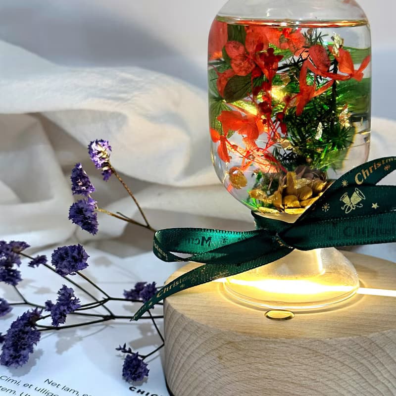 浮游花材料包/手作diy/教師節禮物/生日禮物/聖誕節/交換禮物