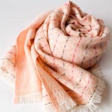 Cashmere 手織りカシミヤ100%ストール【彩華03】