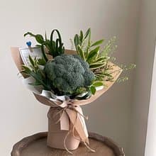 【鮮花】花椰菜花束